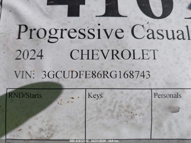 2024 CHEVROLET SILVERADO 1500 3GCUDFE86RG168743 Photo 8