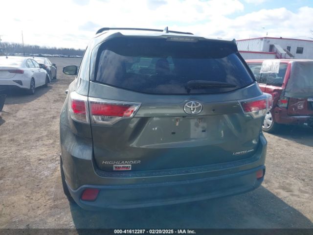 5TDDKRFH7FS104116 Toyota Highlander Limited V6