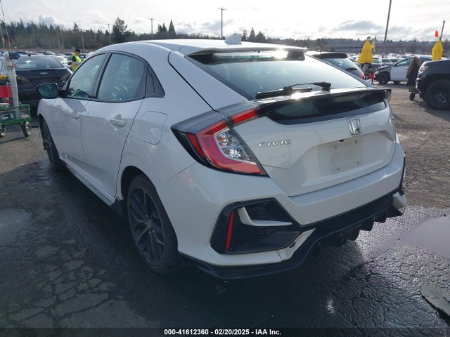 SHHFK7H49MU411360 Honda Civic Sport