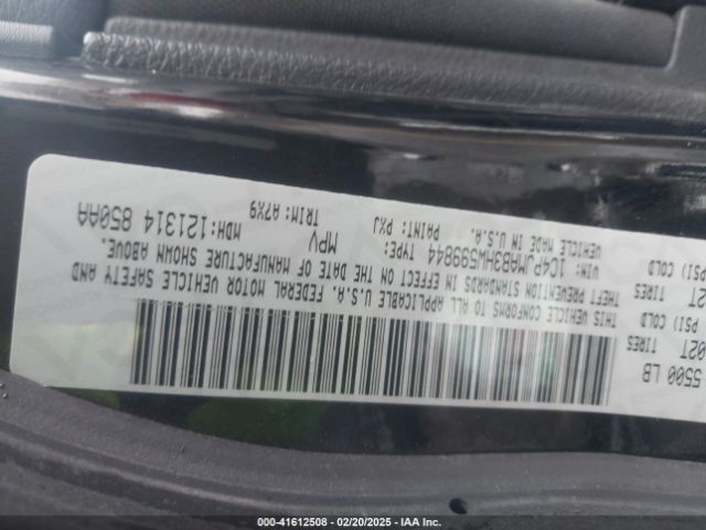 1C4PJMAB3HW599844 Jeep Cherokee Sport 4x4