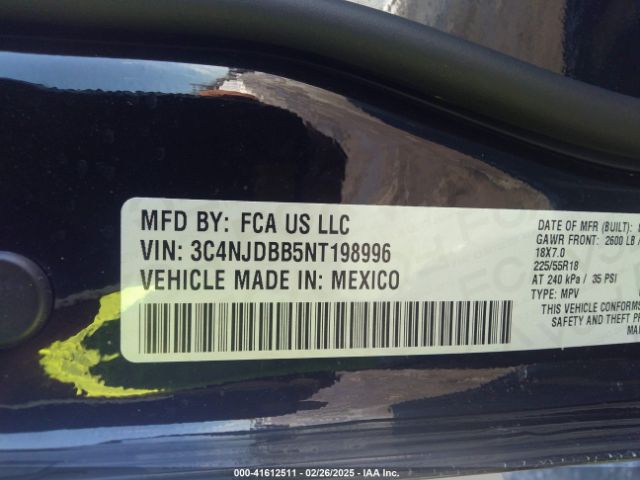 2022 JEEP COMPASS 3C4NJDBB5NT198996 Photo 8