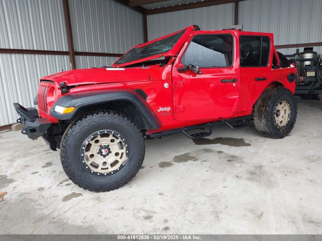1C4HJXDN6KW537535 Jeep Wrangler Unlimited Sport S 4x4