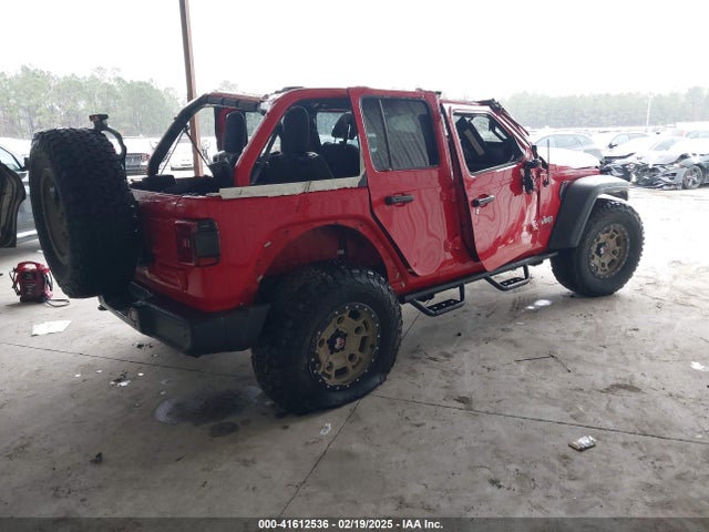 1C4HJXDN6KW537535 Jeep Wrangler Unlimited Sport S 4x4