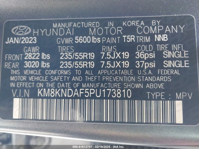Hyundai Ioniq 5 2023 KM8KNDAF5PU173810 Image 9