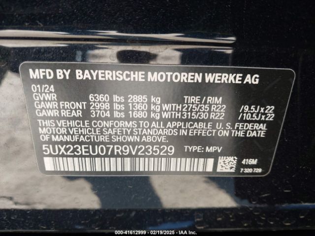 5UX23EU07R9V23529 BMW X5 Xdrive40i