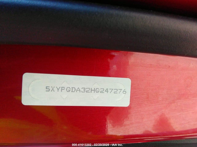 5XYPGDA32HG247276 KIA Sorento 2.4l Lx