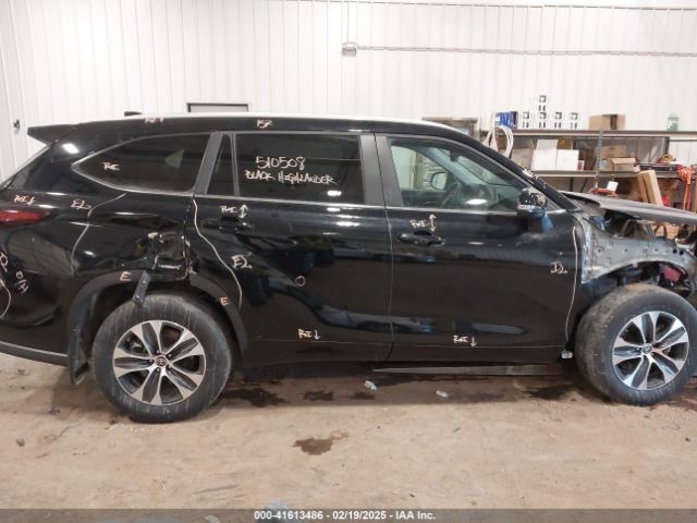 5TDKDRBH7RS552187 Toyota Highlander Xle