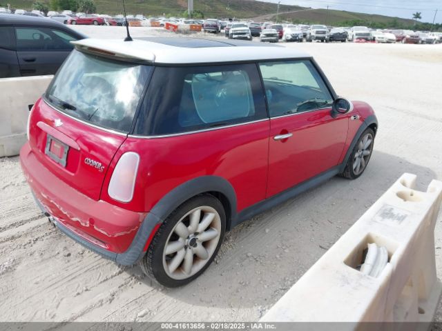 2004 MINI COOPER S WMWRE33454TD89117 Photo 3