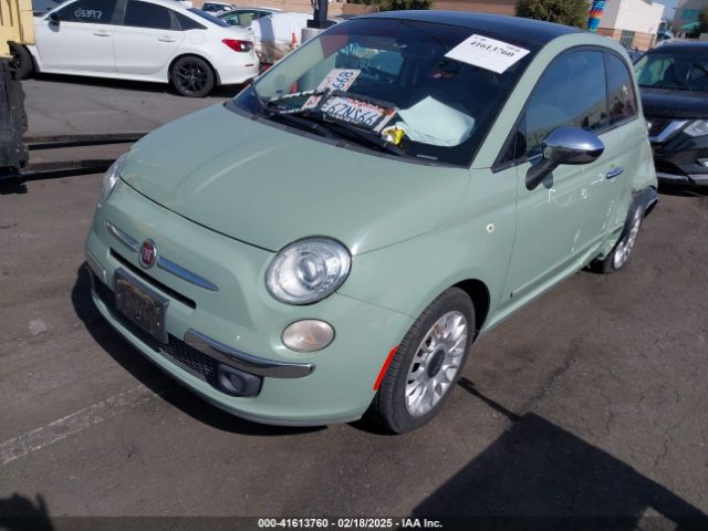 2012 FIAT 500 3C3CFFCR3CT382626 Photo 1