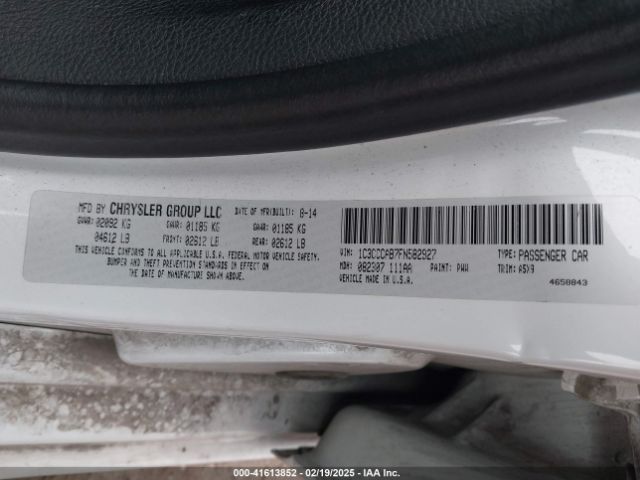 2015 CHRYSLER 200 1C3CCCAB7FN582927 Photo 8