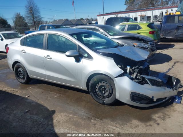 KNADM4A35E6395218 KIA RIO LX