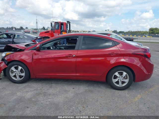 5NPDH4AE0FH650356 Hyundai ELANTRA SE