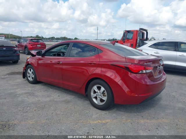 5NPDH4AE0FH650356 Hyundai ELANTRA SE