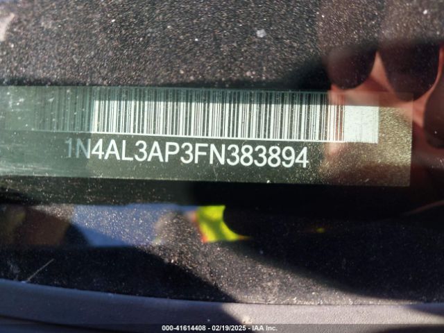 1N4AL3AP3FN383894 Nissan Altima 2.5 S