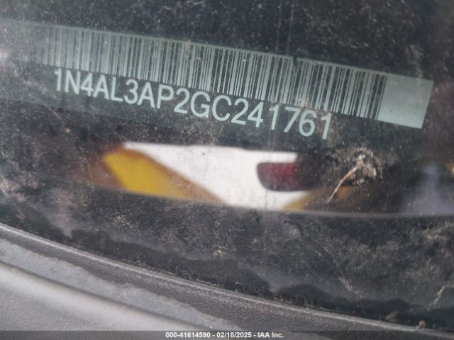 1N4AL3AP2GC241761 Nissan Altima 2.5 S