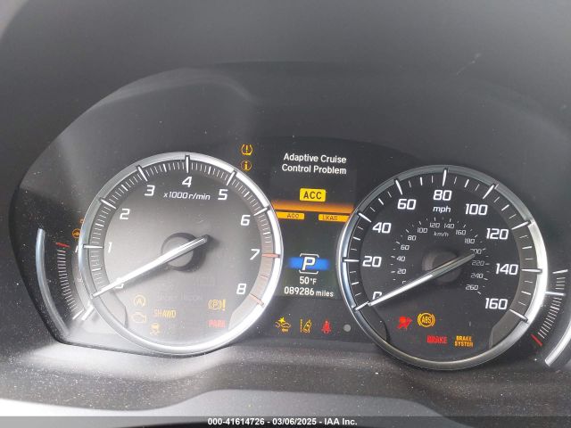 5J8YD4H89JL000217 Acura Mdx Advance Package