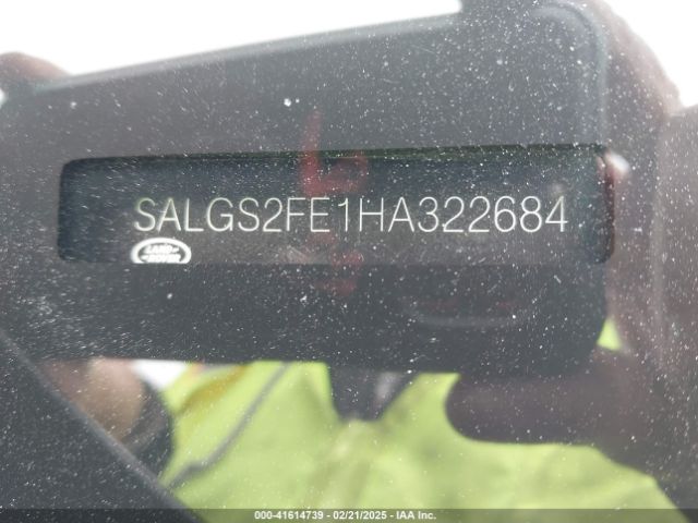 SALGS2FE1HA322684 Land Rover Range Rover 5.0l V8 Supercharged
