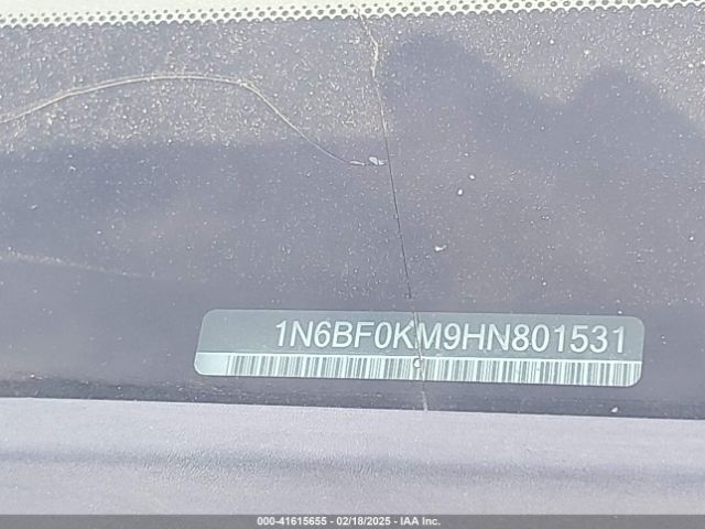 1N6BF0KM9HN801531 Nissan Nv Cargo Nv1500 S V6