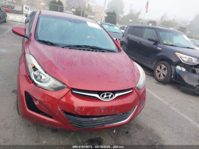 5NPDH4AE6GH780384 Hyundai ELANTRA SE
