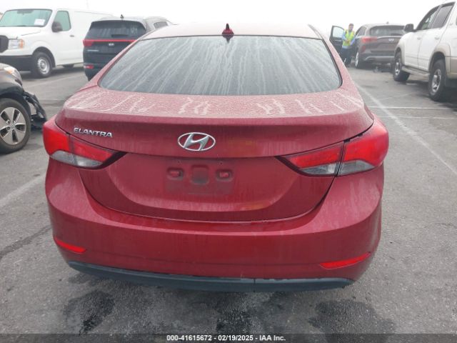 5NPDH4AE6GH780384 Hyundai ELANTRA SE