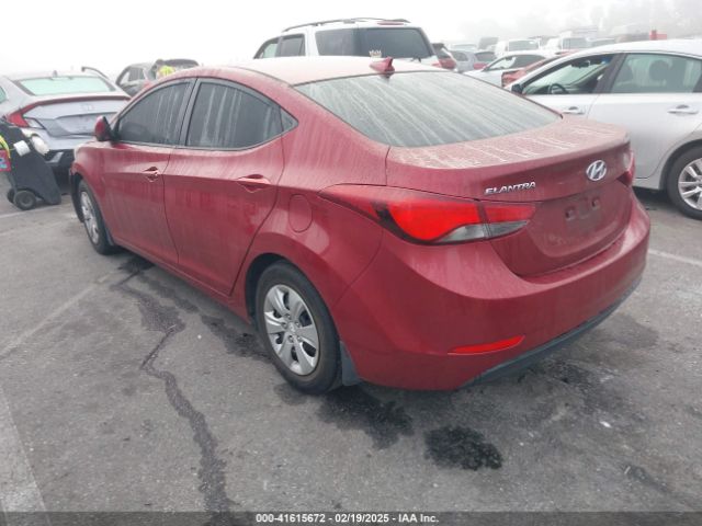 5NPDH4AE6GH780384 Hyundai ELANTRA SE