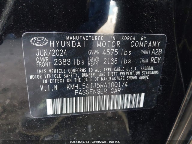 KMHL54JJ5RA100174 Hyundai gdi nu pe