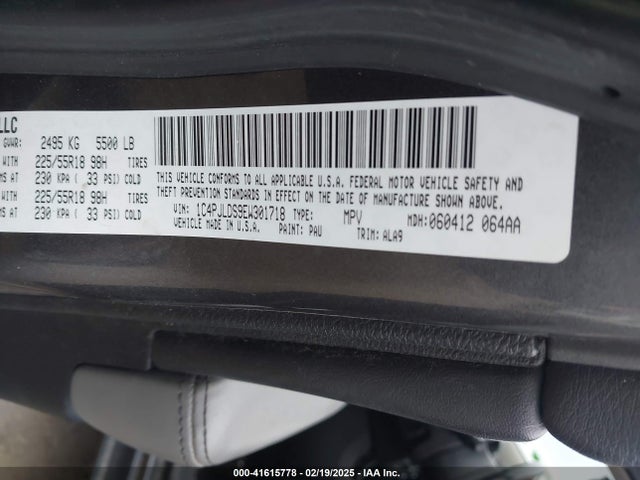 1C4PJLDS9EW301718 Jeep Cherokee Limited