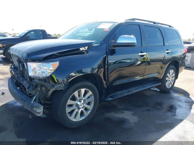 5TDKY5G13ES055656 Toyota Sequoia Limited 5.7l V8