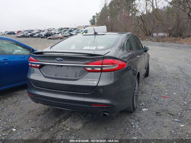 3FA6P0RU9JR111553 Ford Fusion Hybrid Titanium