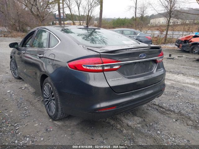3FA6P0RU9JR111553 Ford Fusion Hybrid Titanium