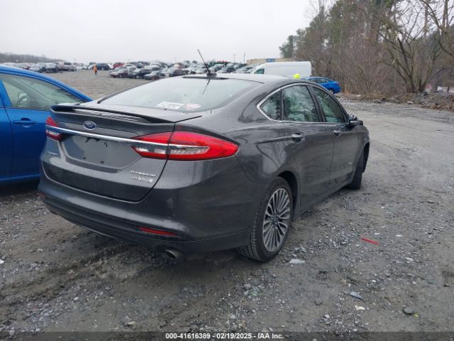 3FA6P0RU9JR111553 Ford Fusion Hybrid Titanium