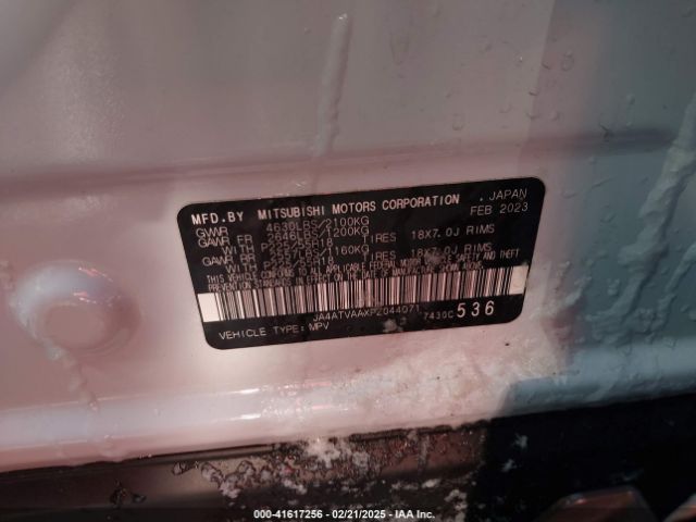 2023 MITSUBISHI ECLIPSE CROSS JA4ATVAAXPZ044071 Photo 8