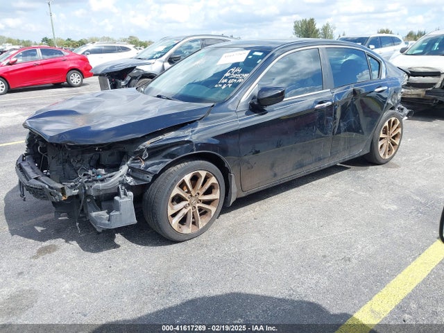 Honda Accord Sport 2014 1HGCR2F5XEA295239 Image 2