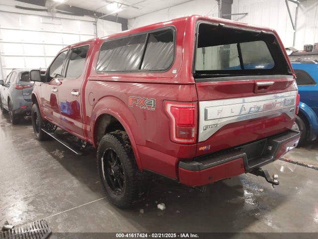 1FTEW1EG5FFB90898 Ford F-150 Platinum