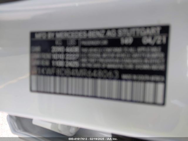 2021 MERCEDES-BENZ C 300 W1KWF8DB4MR648063 Photo 8
