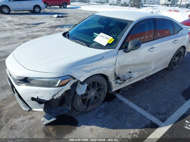 2HGFE2F50NH588352 Honda Civic Sport