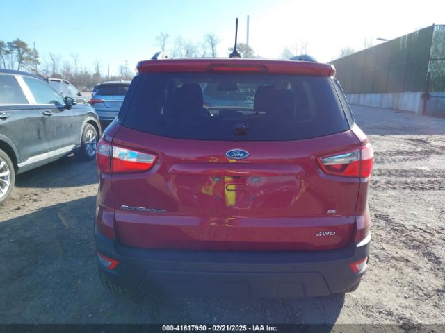 MAJ6S3GL2LC363091 Ford Ecosport Se