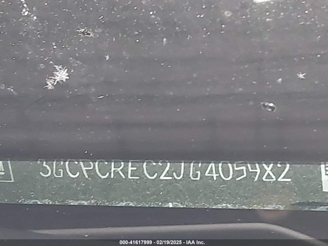 3GCPCREC2JG405982 Chevrolet Silverado 1500 1lt