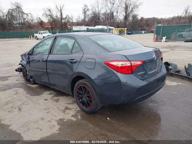 2T1BURHE0KC141077 Toyota COROLLA LE