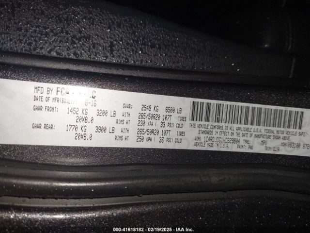 1C4RDJDG1HC629804 Dodge Durango Gt Awd