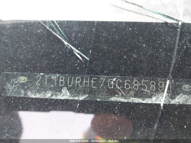 2T1BURHE7GC685891 Toyota COROLLA LE