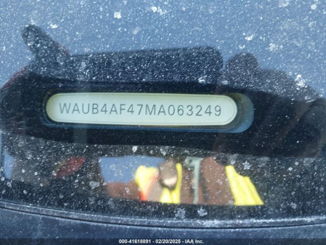 WAUB4AF47MA063249 Audi S4 Premium Plus Tfsi Quattro Tiptronic