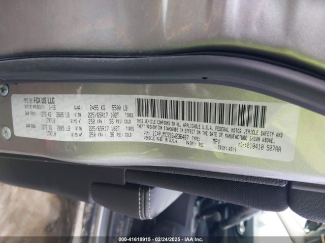 1C4PJMCS5GW236487 Jeep Cherokee Latitude