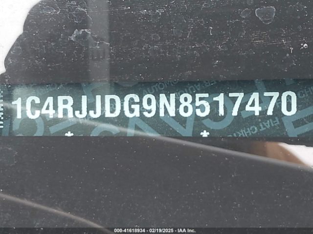1C4RJJDG9N8517470 Jeep Grand Cherokee L Overland 4x2