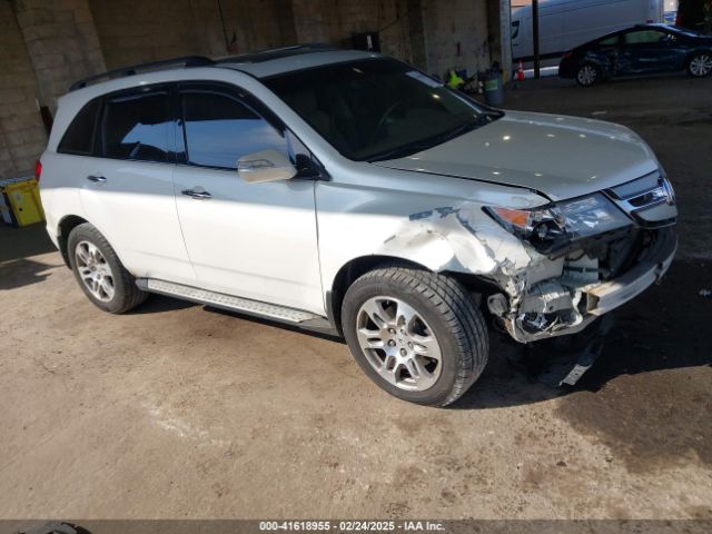 Aukcja sprzedaży 2008 Acura Mdx Technology Package, vin: 2HNYD28608H548223, numer aukcji: 41618955