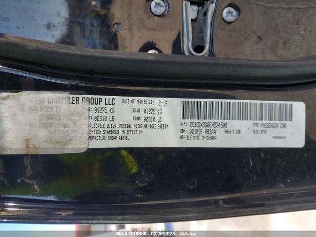 Dodge Charger Se 2014 2C3CDXBG6EH234509 Image 9