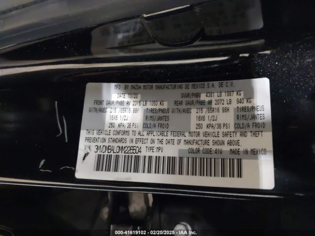 3MVDMBAL0MM226504 Mazda Cx-30 2.5 S