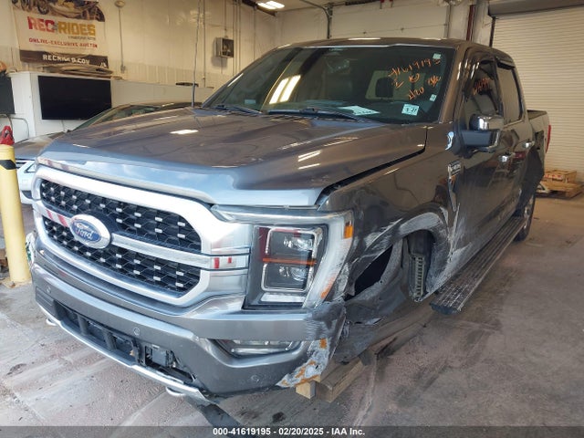 Ford F-150 Platinum 2022 1FTFW1E88NFA39758 Image 2