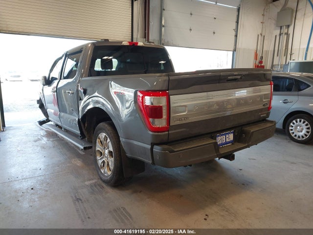 Ford F-150 Platinum 2022 1FTFW1E88NFA39758 Image 3