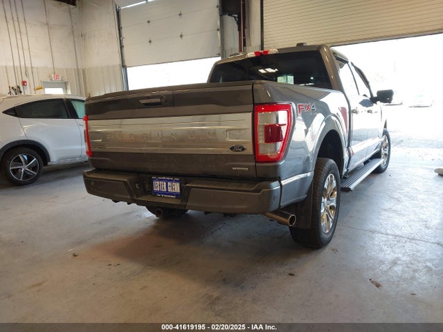 Ford F-150 Platinum 2022 1FTFW1E88NFA39758 Image 4